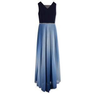 Sleeveless Ombre Maxi Dress
